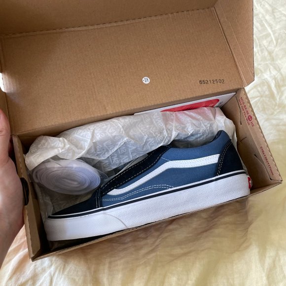 Vans - Old Skool - Black and Blue - Picture 1 of 4